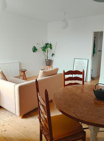 Bright and peaceful living area